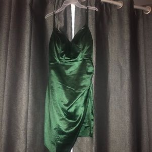 Forest Green Party dress